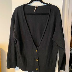 Free People cashmere cardigan
